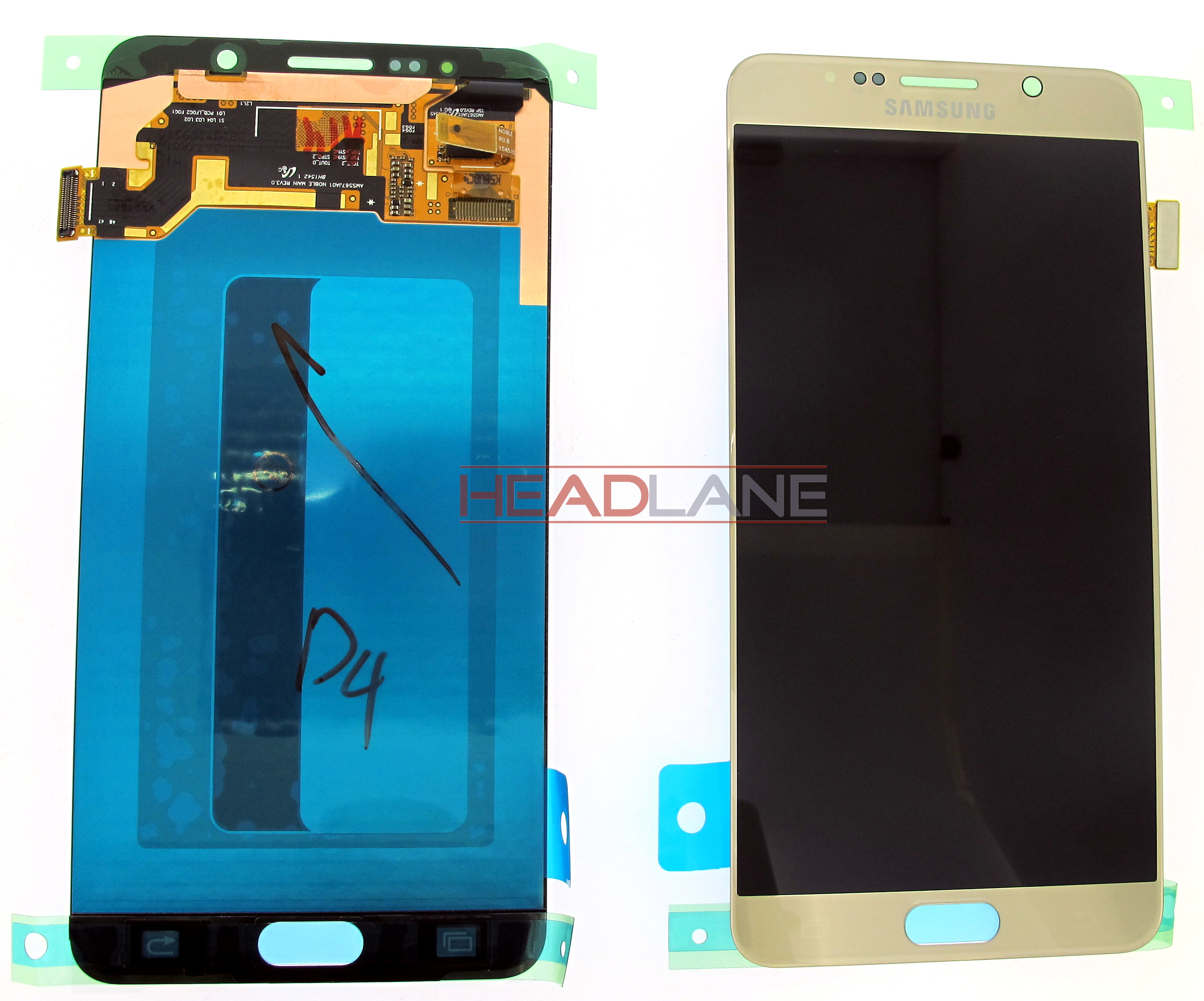 Samsung SMN920 Galaxy Note 5 LCD Display / Screen + Touch Gold
